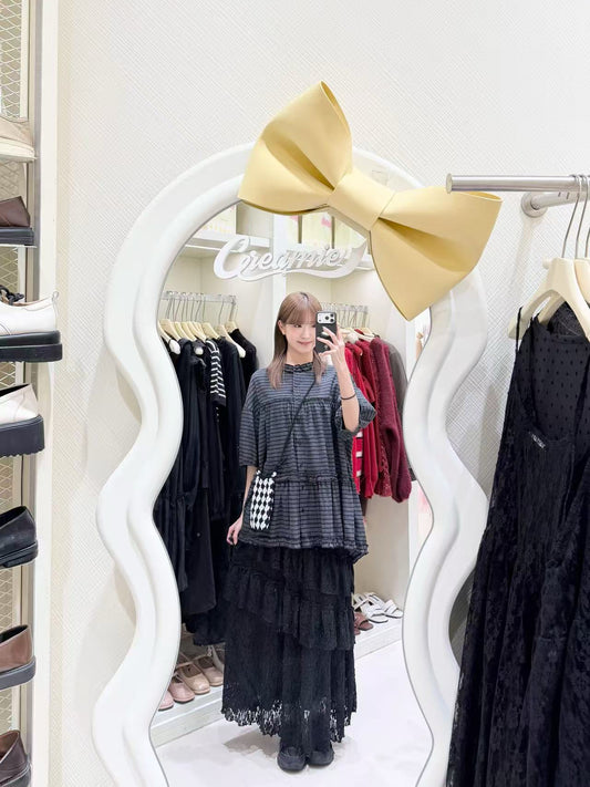 森系花邊襯衫套裝📸🖤