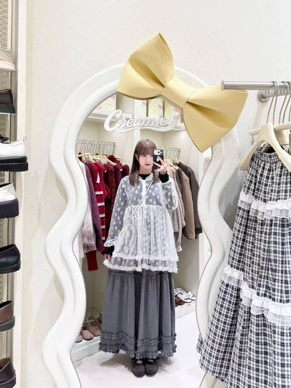 日系花花長裙套裝🩶