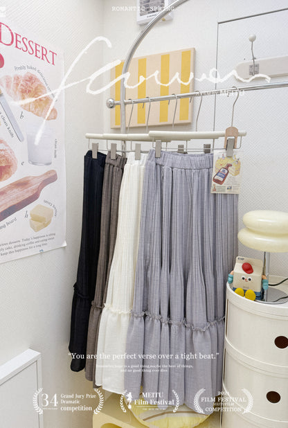 溫柔針織露肩套裝♡⃛⋆⁺