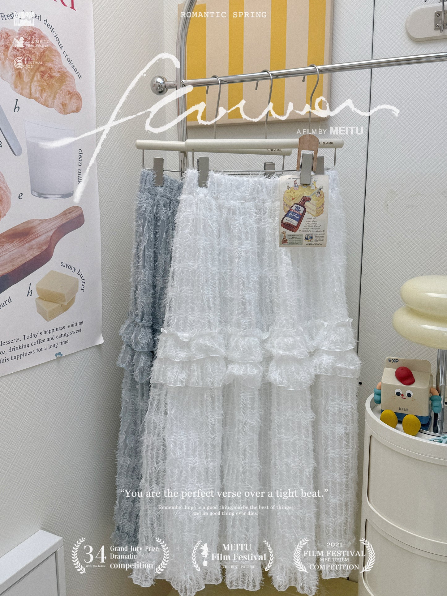 日係波點莎莎連身套裝👗