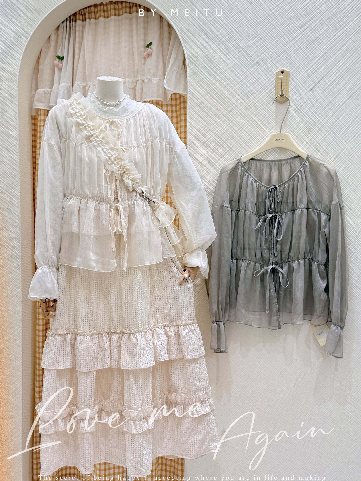 日系莎莎疊穿套裝🧚🏻‍♀️