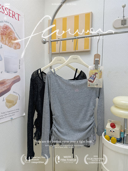 甜辣罩衫搭豹紋短裙🤎