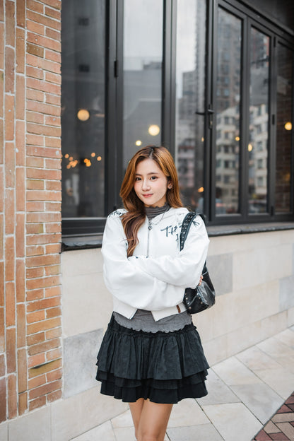 秋冬衣櫃必備🍂🤎棒球刺繡衛衣外套