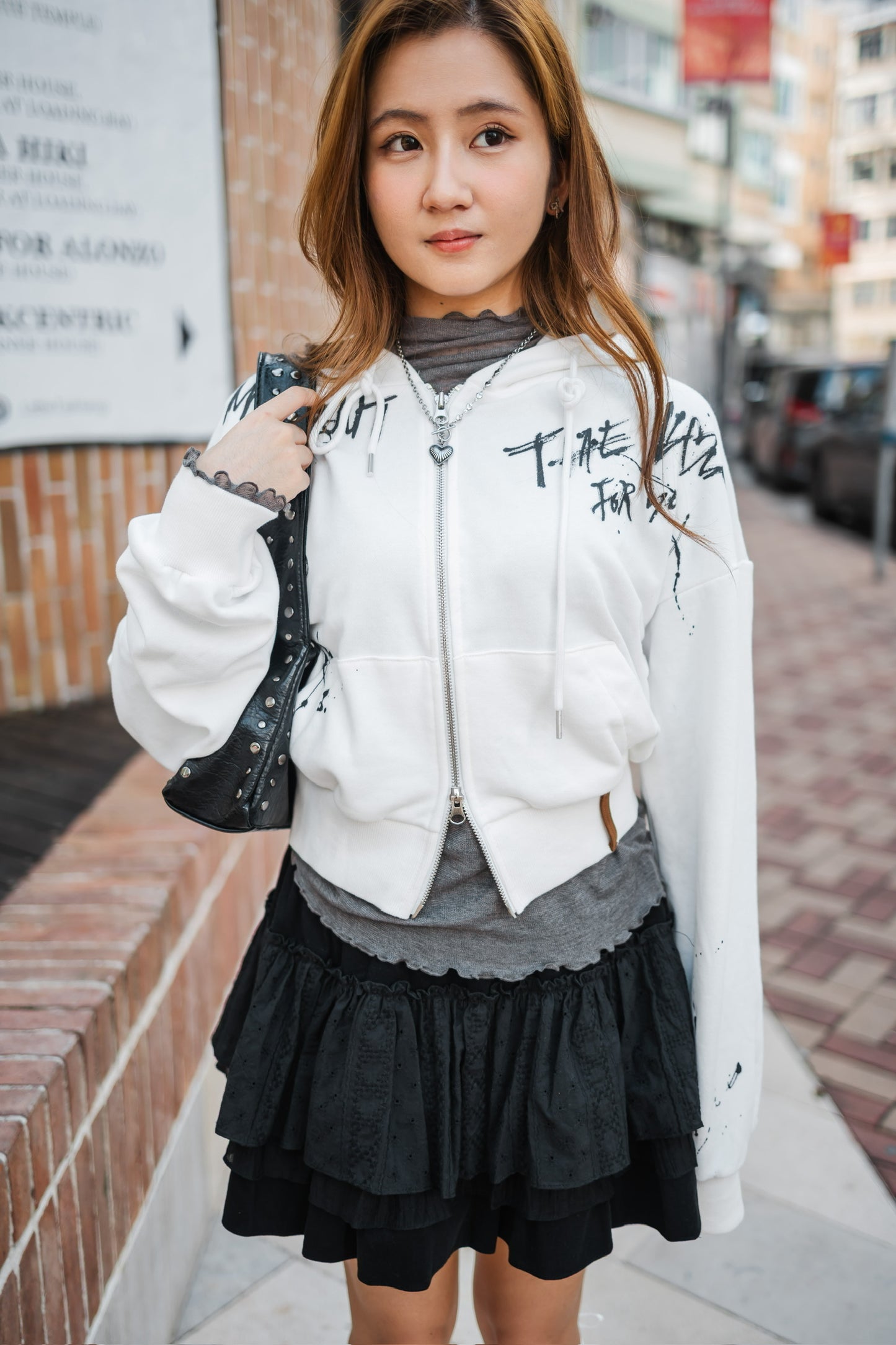 秋冬衣櫃必備🍂🤎棒球刺繡衛衣外套