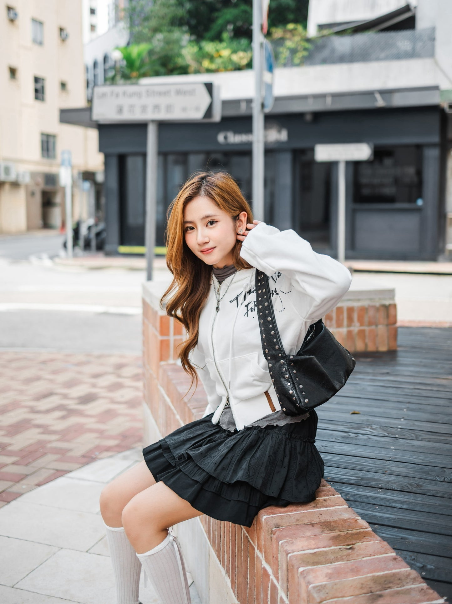 秋冬衣櫃必備🍂🤎棒球刺繡衛衣外套