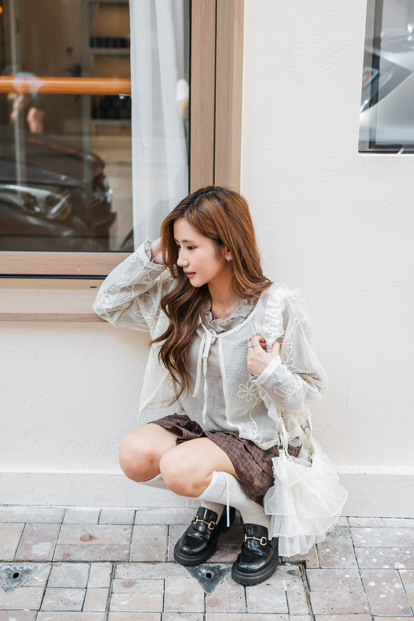 雙層可可蛋糕半身裙🍩✨