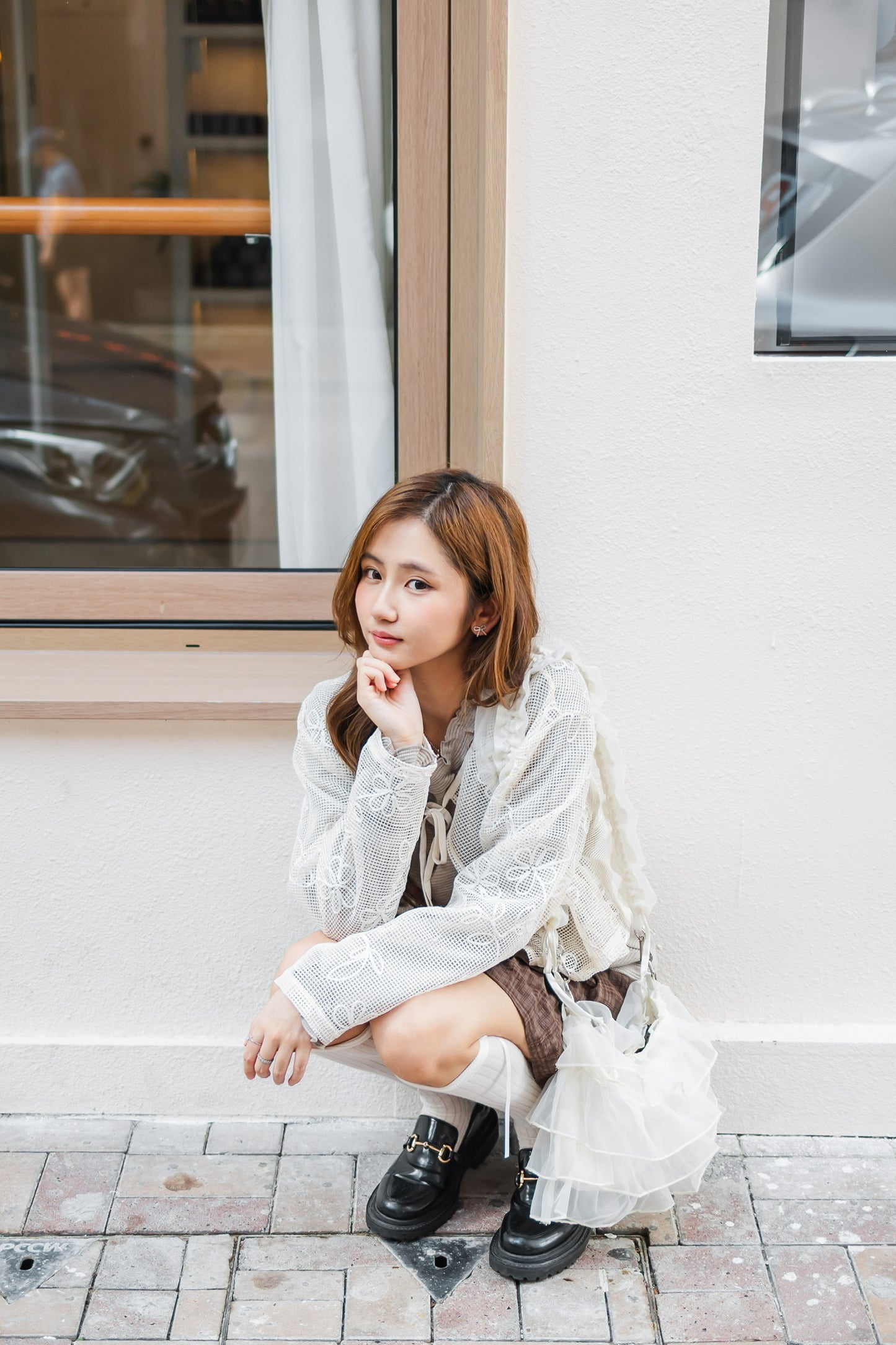 雙層可可蛋糕半身裙🍩✨