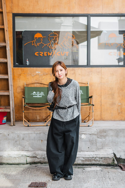 韓網熱賣!!刺繡牛仔長褲🍒