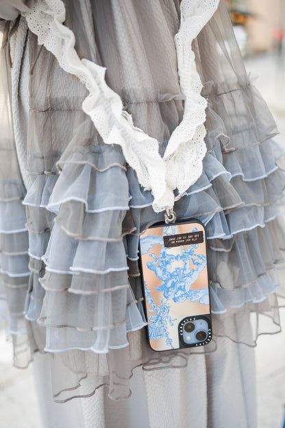 日系三色莎莎馬甲-灰藍色💙