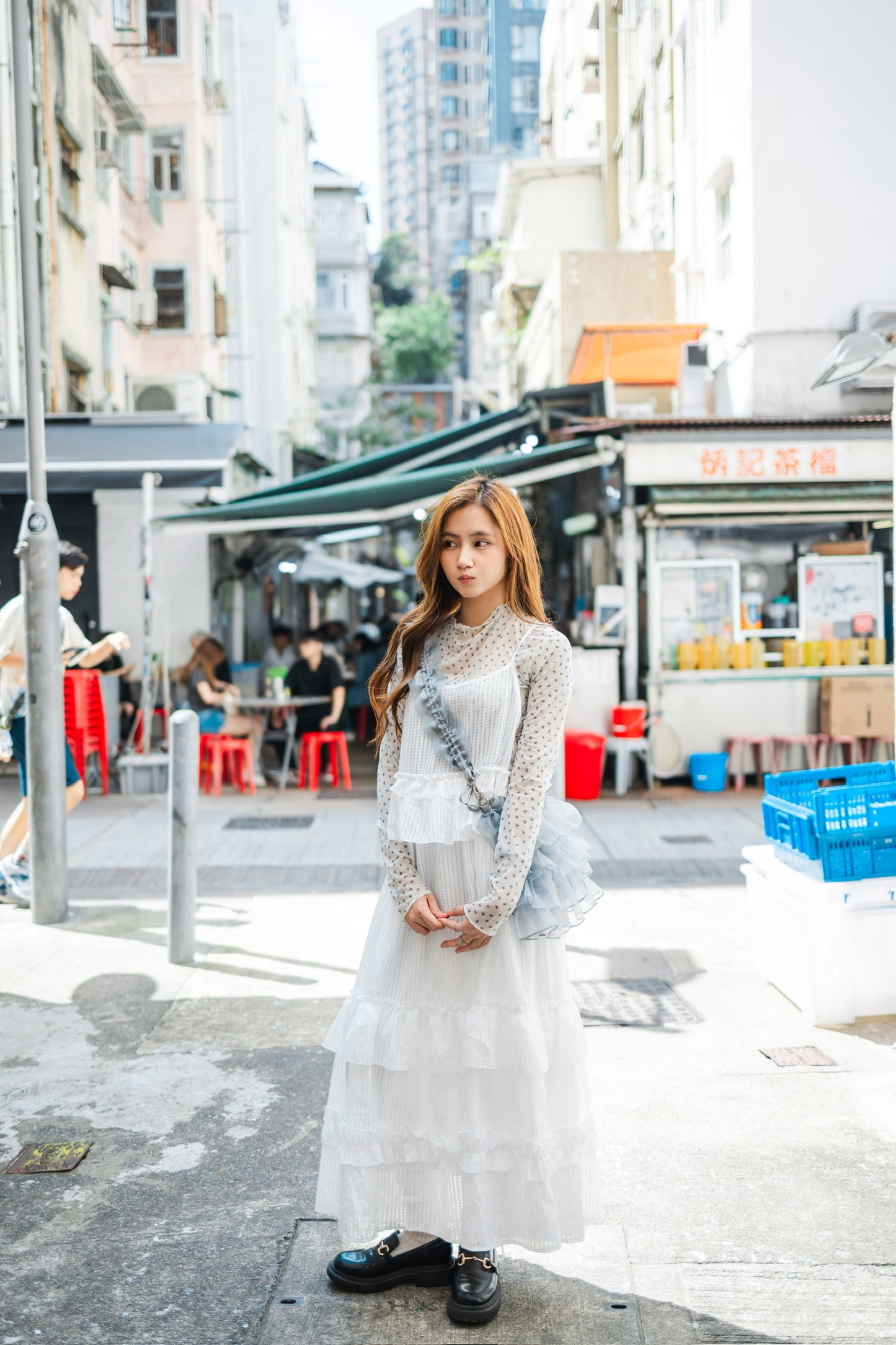 三色入🧚🏻‍♀️✨吊帶蛋糕連身長裙