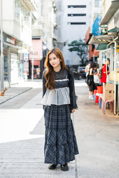 日系莎莎Ruffle背心馬甲✨