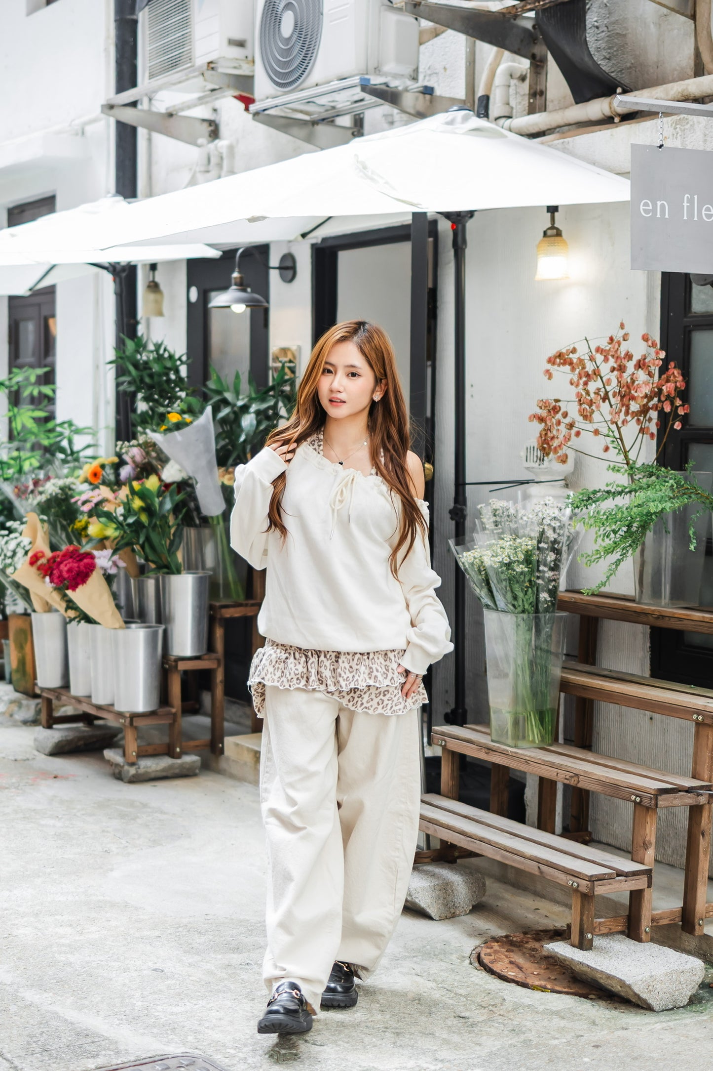 軟綿綿Cream扭紋綁帶衛衣🧚🏻‍♀️✨