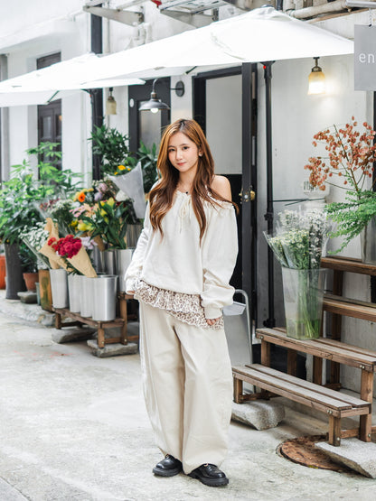 軟綿綿Cream扭紋綁帶衛衣🧚🏻‍♀️✨