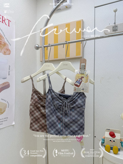 溫柔風格仔背心套裝🍑