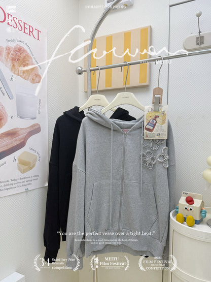 連帽棒球外套套裝🍒