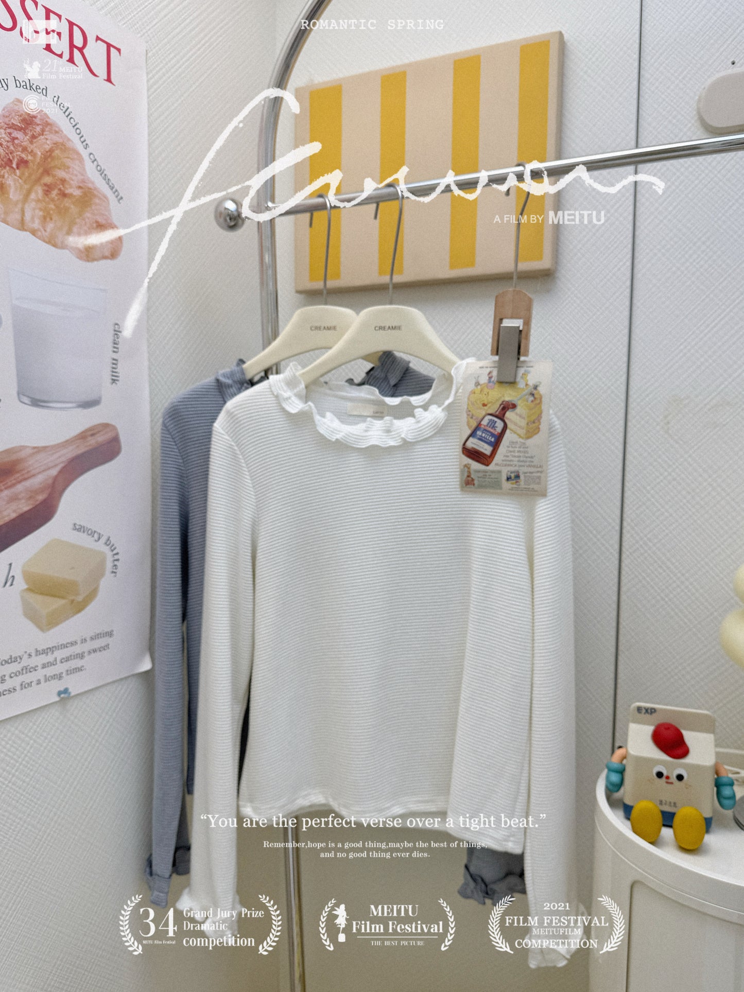 日係波點莎莎連身套裝👗