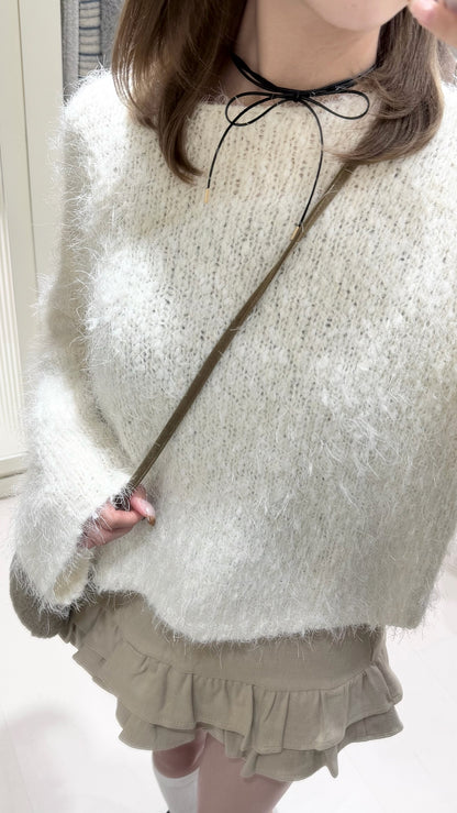 針織簡約毛衣套裝🍑