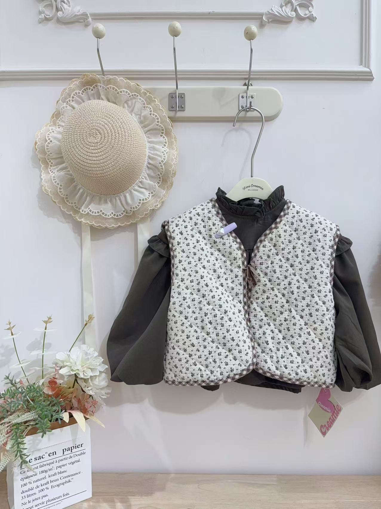 【冬季清倉☃️❄️】 碎花馬甲