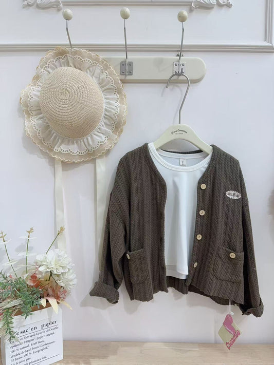 【冬季清倉☃️❄️】 淨色開衫