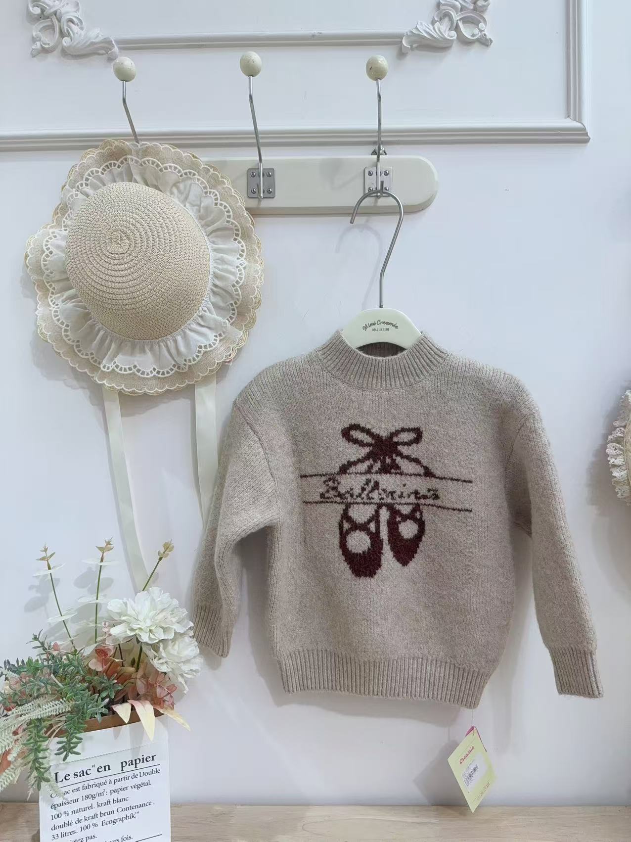 【冬季清倉☃️❄️】 蝴蝶結毛衣