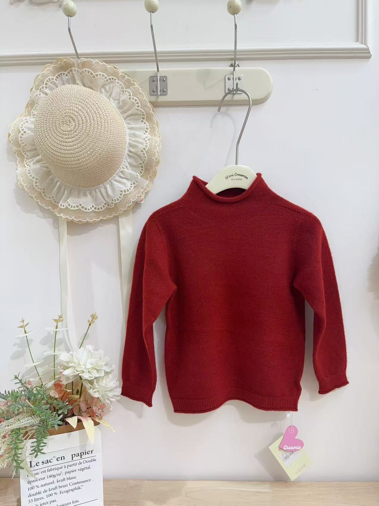 【冬季清倉☃️❄️】 淨色針織毛衣