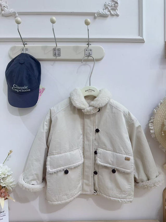 【冬季清倉☃️❄️】 翻領加絨外套