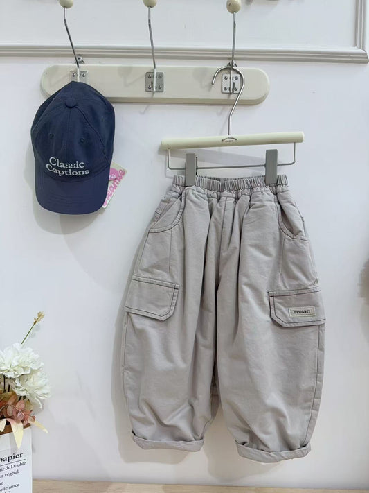 【冬季清倉☃️❄️】 鬆緊工裝長褲