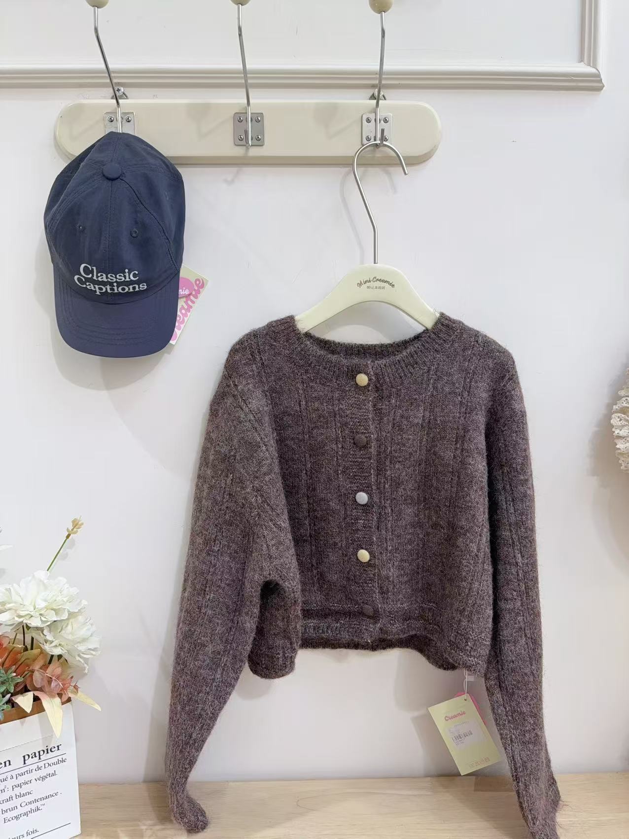 【冬季清倉☃️❄️】 針織扣鈕毛衣