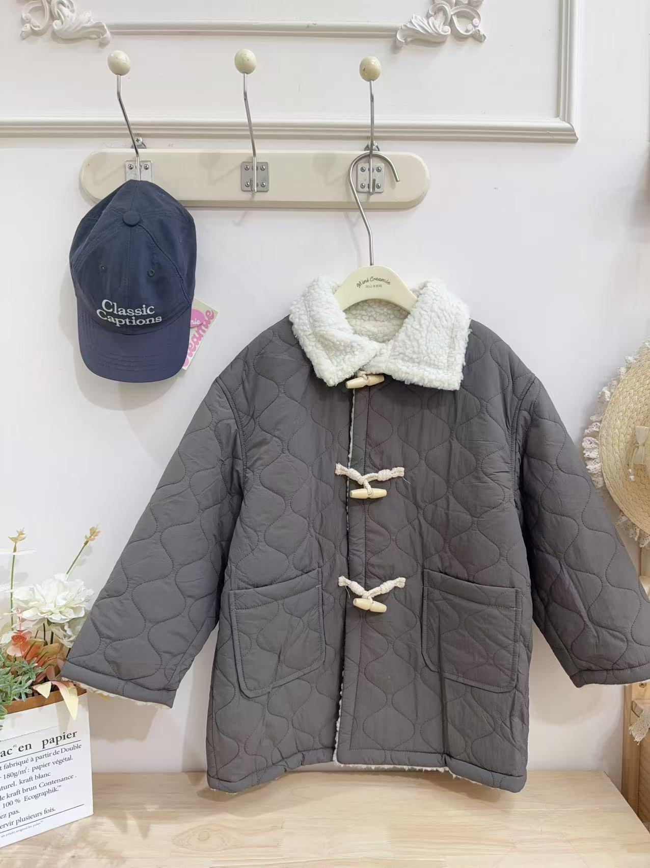 【冬季清倉☃️❄️】 翻領加絨外套