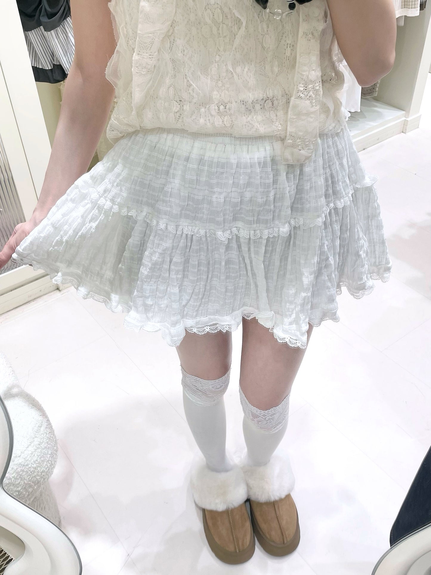 3色入！高質蕾絲掛頸襯衫🌸✨