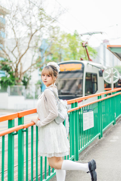 韓系綁帶外套連身套裝✨