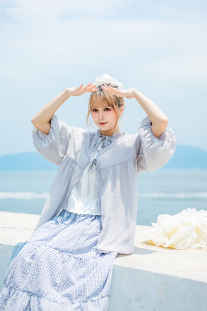 大熱高質款💌日系格仔長裙