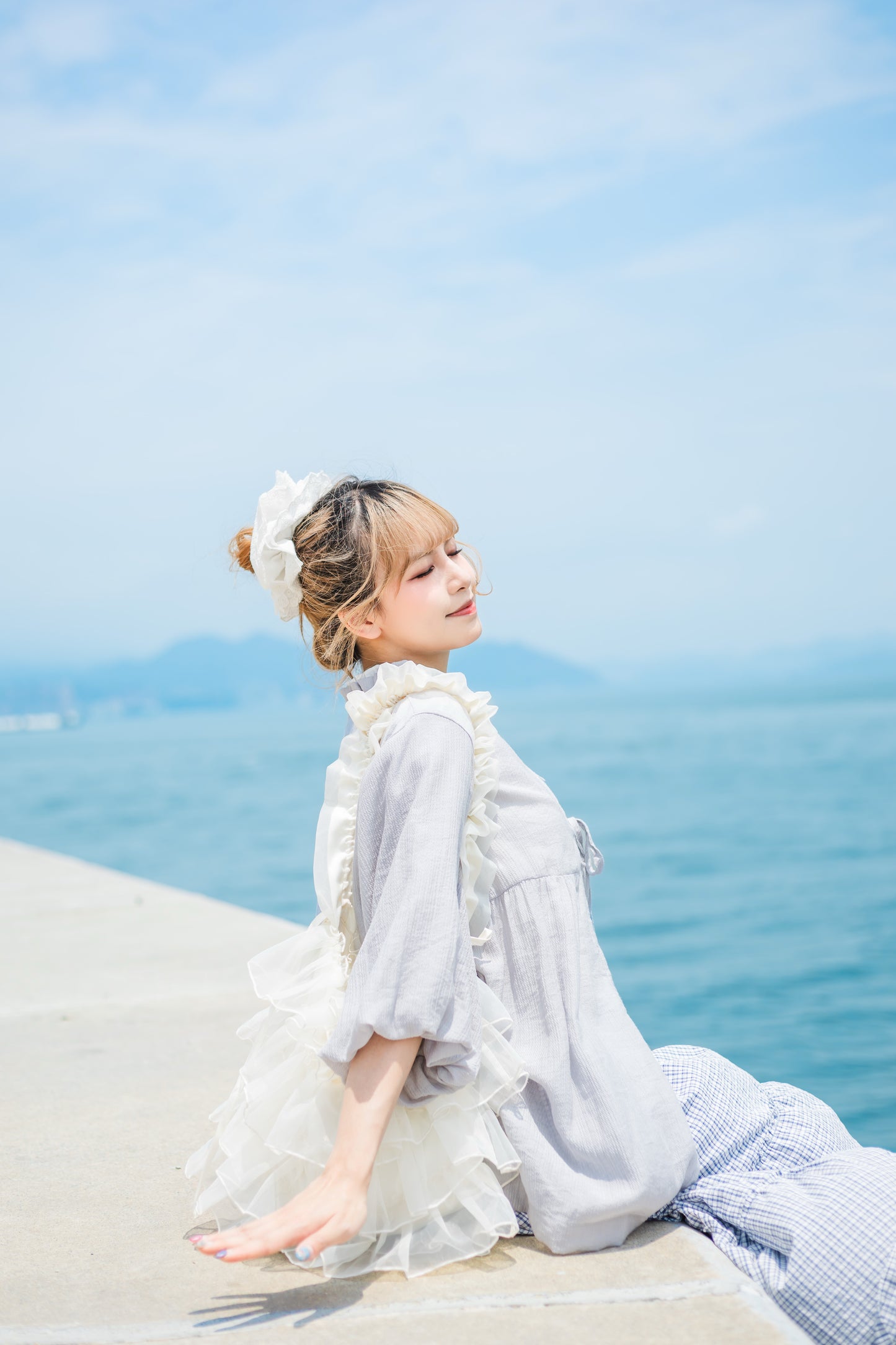 大熱高質款💌日系格仔長裙