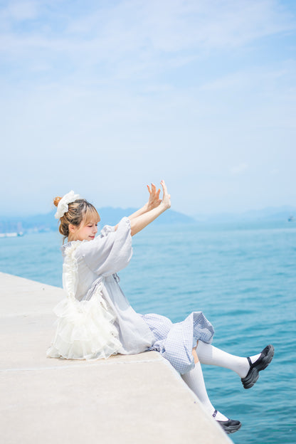 大熱高質款💌日系格仔長裙