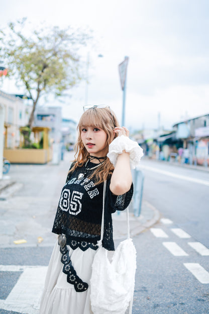 【🖤少女日系 ! Monter蕾絲日系上衣 】