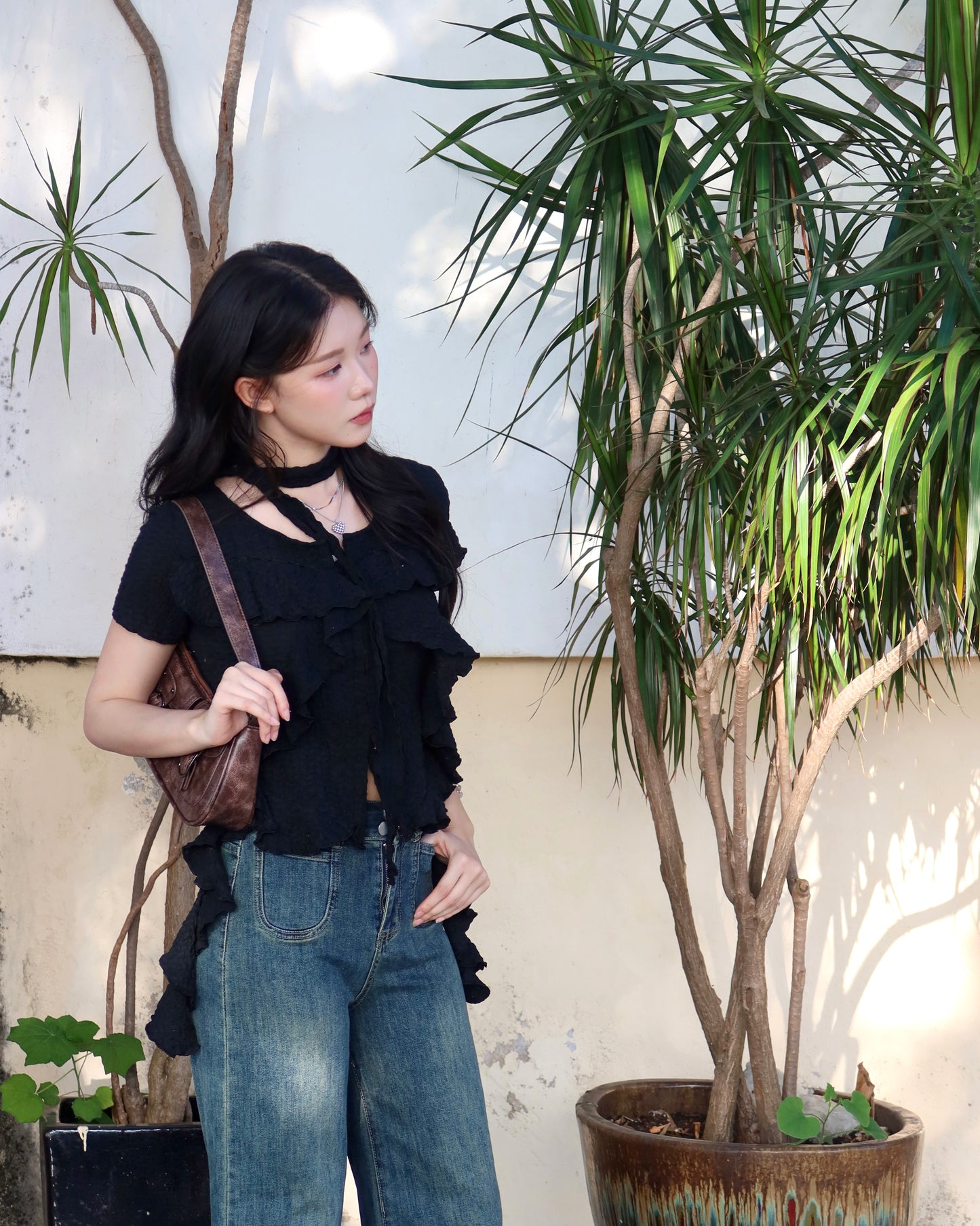 復古喇叭牛仔褲👖💙