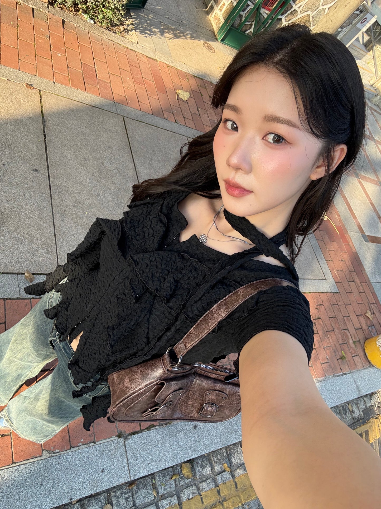 復古喇叭牛仔褲👖💙