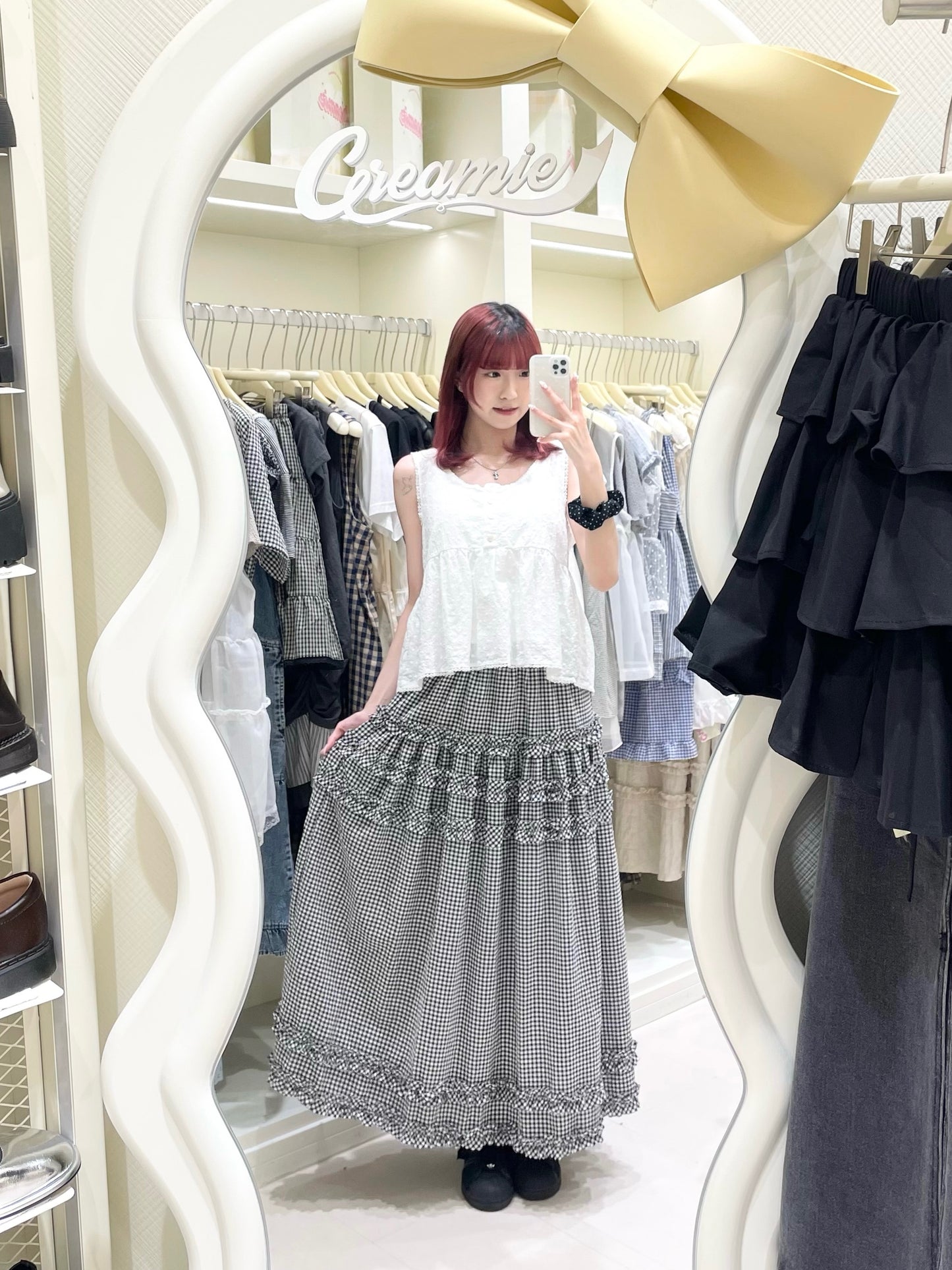 森系背心+長裙套裝👒🌼
