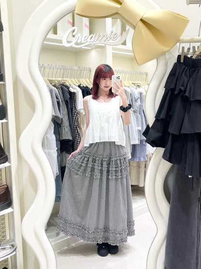 森系背心+長裙套裝👒🌼