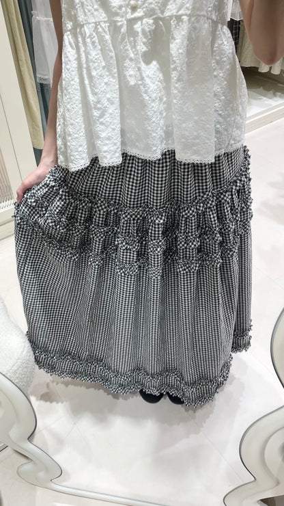 森系背心+長裙套裝👒🌼