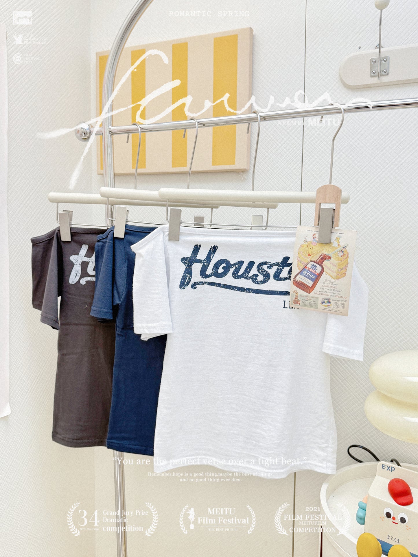 Houston斜肩上衣+短褲套裝🖤