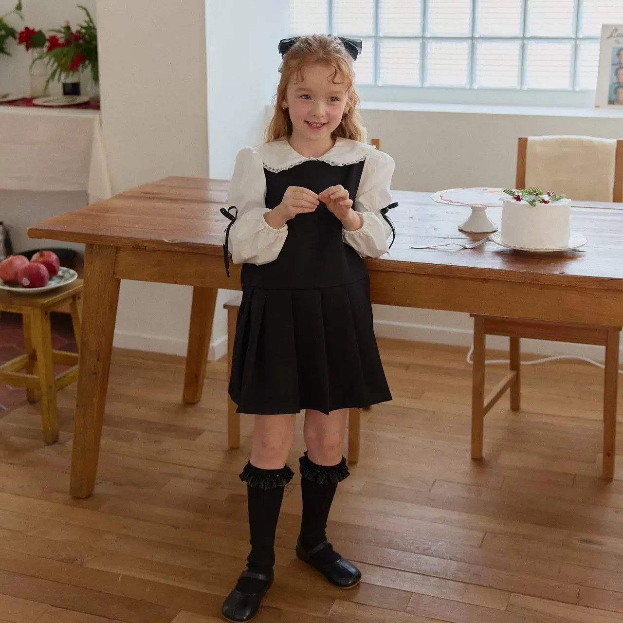 學院風連身裙👗