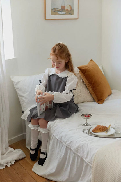 學院風連身裙👗