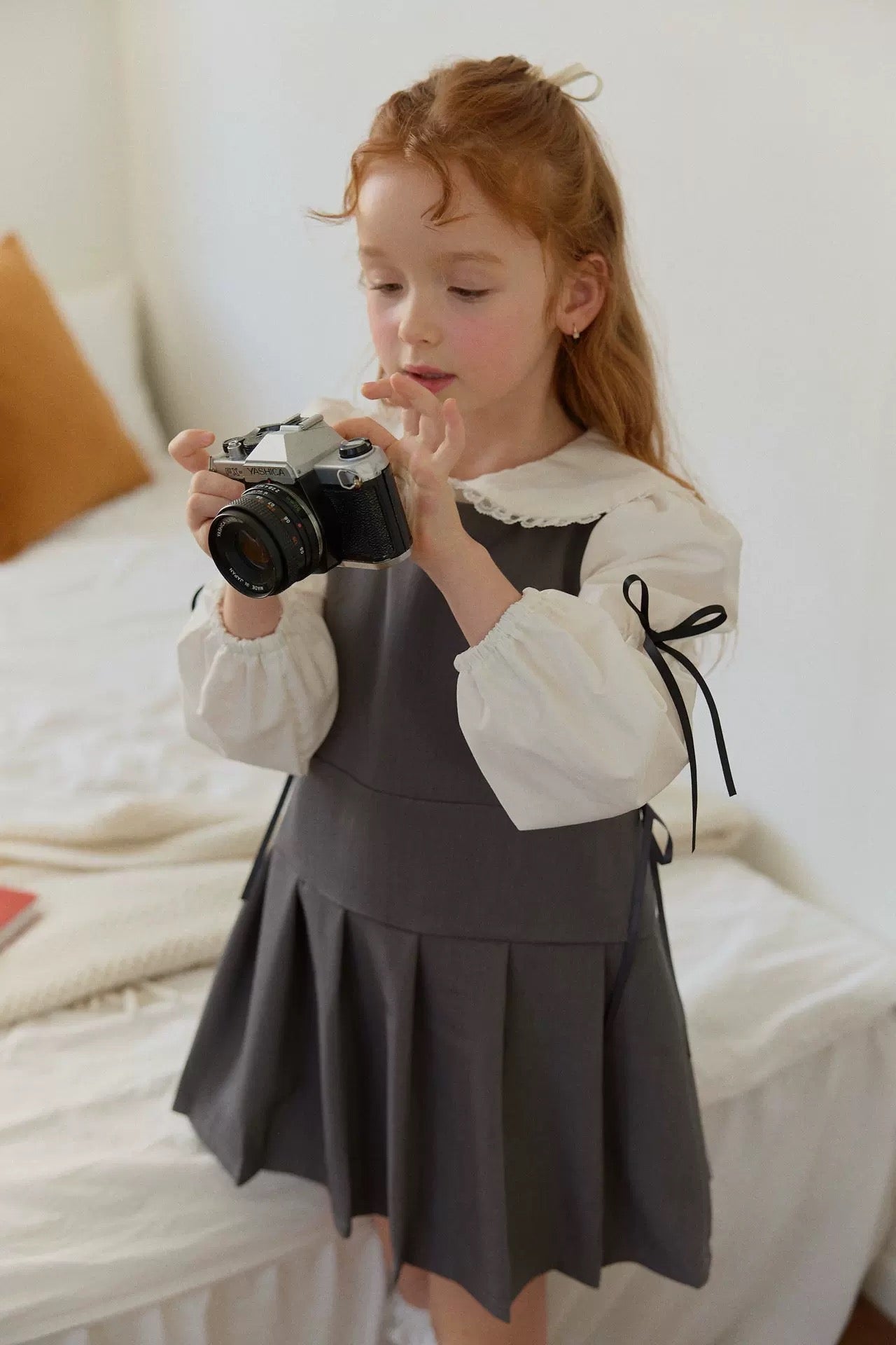 學院風連身裙👗