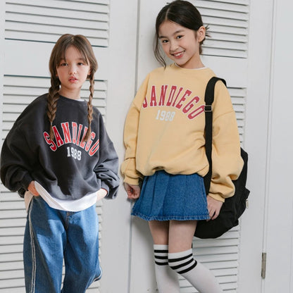 圓領英文衛衣☁️