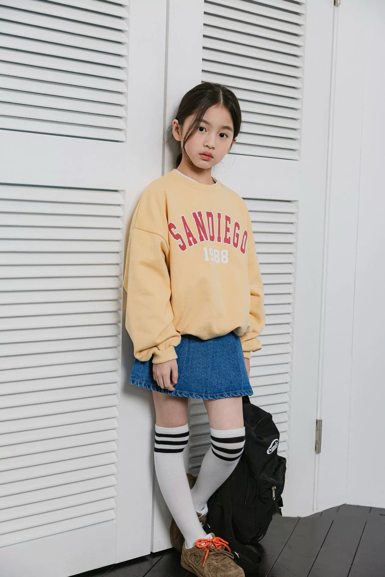 圓領英文衛衣☁️