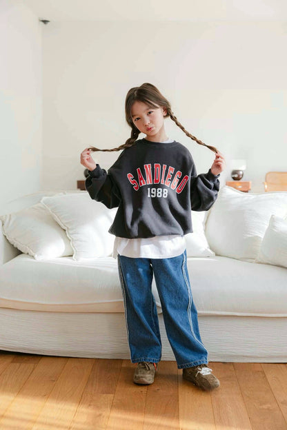 圓領英文衛衣☁️