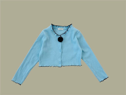 針織花花長袖上衣🌸