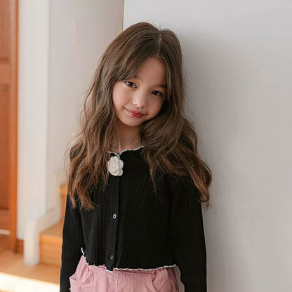 針織花花長袖上衣🌸