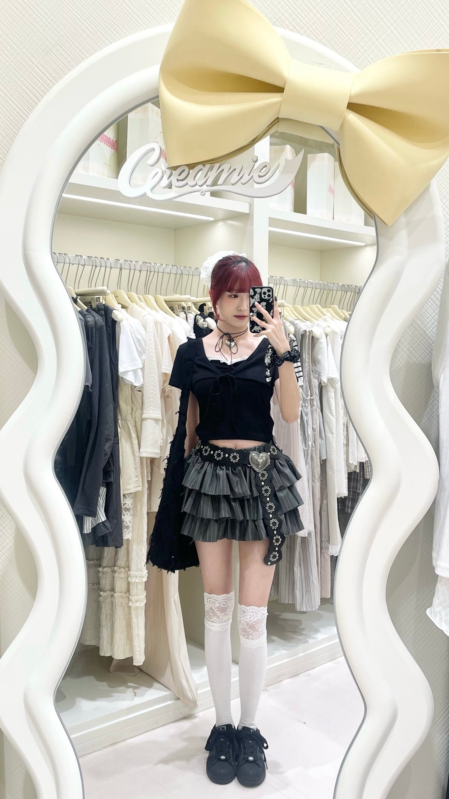 簡約兩件套搭蛋糕短裙🍒